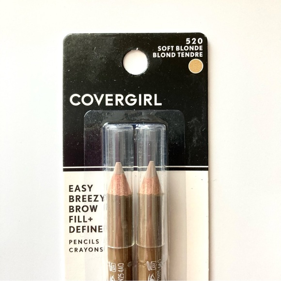 🆕 COVERGIRL Easy Breezy Brow Fill + Define Eyebrows and Eyes Pencil Soft Blonde - Picture 5 of 9